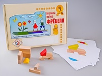 Игровой набор Фребеля "Конструктор деревянный без соединений-1" (Серия "Эксперимент") - fgospostavki.ru - Полевской