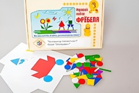 Игровой набор Фребеля "Конструктор плоскостной-1" (Серия "Эксперимент") - fgospostavki.ru - Полевской