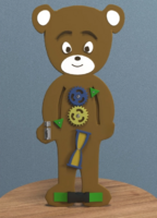 Бизиборд «Медвежонок» - fgospostavki.ru - Полевской