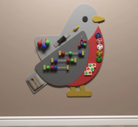 Бизиборд «Перелетный снегирь» - fgospostavki.ru - Полевской