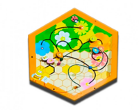 Бизиборд «Пчелиные соты №3» - fgospostavki.ru - Полевской