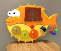 Бизиборд «Рыба-еж» - fgospostavki.ru - Полевской