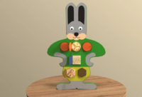 Бизиборд «Серый заинька» - fgospostavki.ru - Полевской