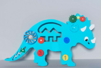 Бизиборд «Динозавр» - fgospostavki.ru - Полевской