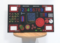 Бизипанель «Красно-черная» - fgospostavki.ru - Полевской