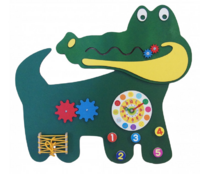 Бизиборд «Зеленый крокодил» - fgospostavki.ru - Полевской