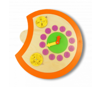 Настенный игровой модуль в виде части гусеницы-времени - fgospostavki.ru - Полевской