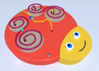 Настенный игровой элемент в виде головы гусеницы - fgospostavki.ru - Полевской