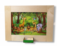 Тактильно-развивающая панель «Мир зверей» - fgospostavki.ru - Полевской