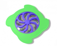 Тактильно-развивающая панель «Вращение радуги» - fgospostavki.ru - Полевской