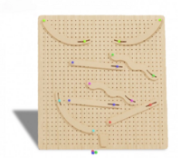Тактильно-развивающая панель «Веселые горки» - fgospostavki.ru - Полевской