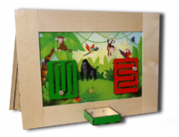 Тактильно-развивающая панель «Животные» - fgospostavki.ru - Полевской