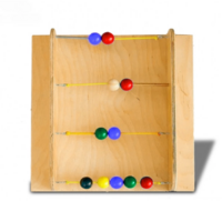 Тактильно-развивающая панель с текстурами и радужными шариками - fgospostavki.ru - Полевской