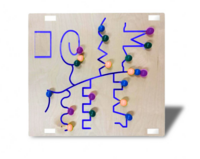 Панель-лабиринт «Петляющие дорожки» - fgospostavki.ru - Полевской