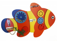 Бизиборд «Оранжевая рыбка» - fgospostavki.ru - Полевской