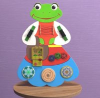 Бизиборд «Лягушка» - fgospostavki.ru - Полевской