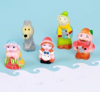 Набор резиновых игрушек «Красная шапочка» - fgospostavki.ru - Полевской