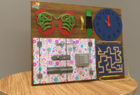 Бизиборд «Для девочек» - fgospostavki.ru - Полевской