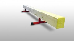 Бревно гимнастическое напольное на металлических опорах (3м) - fgospostavki.ru - Полевской