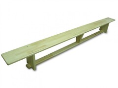 Скамейка гимнастическая (деревянные ножки) (3,5 м)  - fgospostavki.ru - Полевской