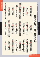 Комплект таблиц. Русский язык. Словарные слова. - fgospostavki.ru - Полевской