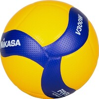 Мяч волейбольный Mikasa V300W (размер 5, синтетическая кожа, профессиональный) - fgospostavki.ru - Полевской