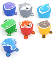 Пуфики с гранулами "Детство" - fgospostavki.ru - Полевской