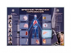 Электрифицированный стенд "Вредные привычки: наркомания" - fgospostavki.ru - Полевской