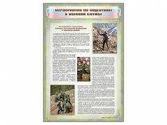 Стенд "Мероприятия обязательной подготовки граждан к военной службе" - fgospostavki.ru - Полевской