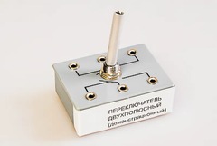 Переключатель двухполюсный (демонстрационный) - fgospostavki.ru - Полевской