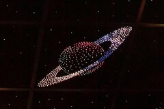 Потолок "Звездное небо с анимационным фибероптическим эффектом сатурн" - fgospostavki.ru - Полевской