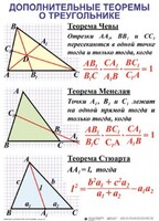 Комплект таблиц Треугольники (19 таблиц) - fgospostavki.ru - Полевской