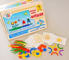 Игровой набор Фребеля "Узоры. Дымковская игрушка" (серия "Красота вокруг нас") - fgospostavki.ru - Полевской