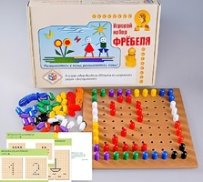 Игровой набор Фребеля "Мозаика со шнуровкой" (серия "Эксперимент") - fgospostavki.ru - Полевской