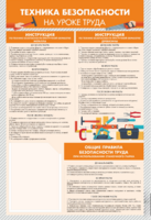 Стенд-уголок "Техника безопасности на уроках труда" - fgospostavki.ru - Полевской