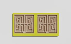 Межполушарная доска №13 желтая - fgospostavki.ru - Полевской