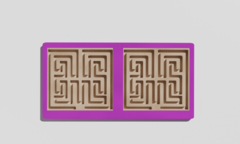 Межполушарная доска №13 фиолетовая - fgospostavki.ru - Полевской