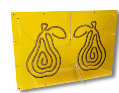 Межполушарная доска №21 желтая - fgospostavki.ru - Полевской