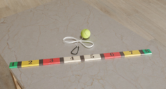 Мяч-маятник и планка для отбивания с цифрами - fgospostavki.ru - Полевской