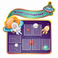 Стенд резной "Наши достижения" Вариант 4 - fgospostavki.ru - Полевской