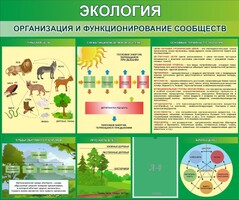 Стенд "Экология. Организация и функционирование сообществ" - fgospostavki.ru - Полевской
