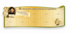Стенд резной "Из дальних странствий возвратясь" - fgospostavki.ru - Полевской