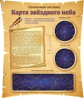 Стенд "Карта звездного неба" - fgospostavki.ru - Полевской