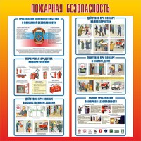 Стенд "Пожарная безопасность" Вариант 4 - fgospostavki.ru - Полевской