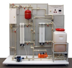 Учебный лабораторный стенд «Устройство, работа и учет в системах отопления здания» - fgospostavki.ru - Полевской