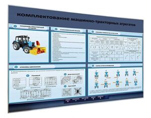 Электрифицированный светодинамический стенд «Комплектование машинно-тракторных агрегатов» - fgospostavki.ru - Полевской