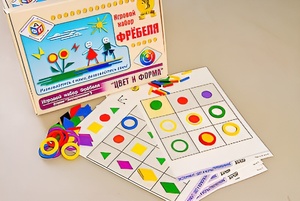 Игровой набор Фребеля "Цвет и форма" (серия "Эксперимент") - fgospostavki.ru - Полевской
