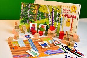 Игровой набор Фребеля "Три медведя" (серия "Сказочный мир". Выпуск 2) - fgospostavki.ru - Полевской