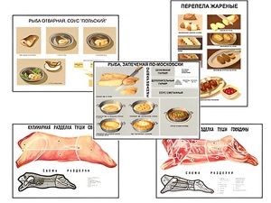 Плакаты ПРОФТЕХ "Кулинарные рецепты" (17 пл, винил, 70х100) - fgospostavki.ru - Полевской
