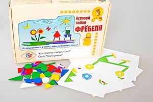 Игровой набор Фребеля "Конструктор плоскостной-2" (Серия "Эксперимент") - fgospostavki.ru - Полевской